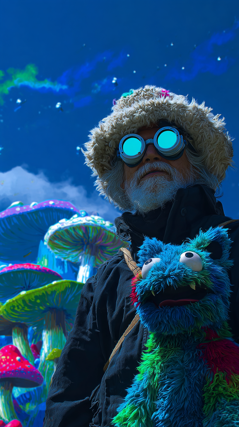 Paul Stamets in the psychedelic puppet universe